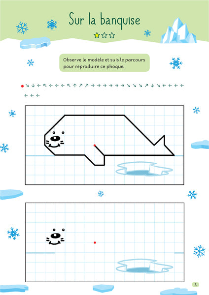 Dessins codés dès 7 ans Cahiers de jeux olf