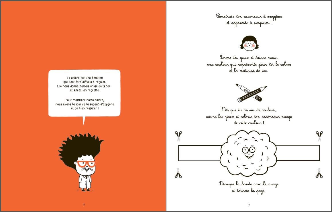 Colère et retour au calme - Livret de jeux Filliozat pour enfants de 5 à 10 ans. Cahiers de jeux OLF
