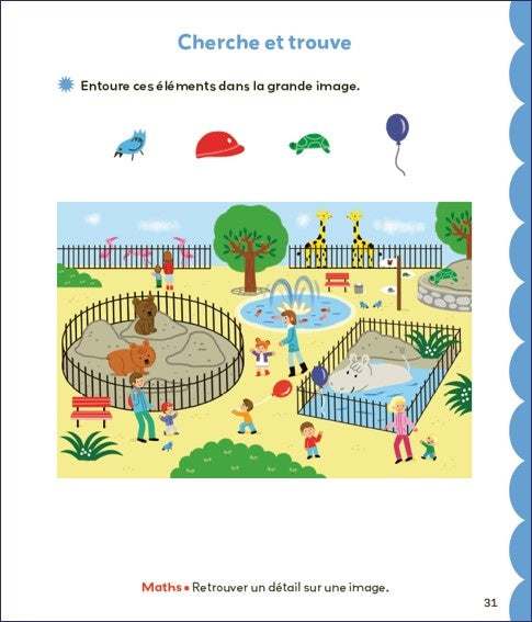 Coloriages malins - Lecture et Maths - 1P Cahiers de jeux OLF (Interforum)