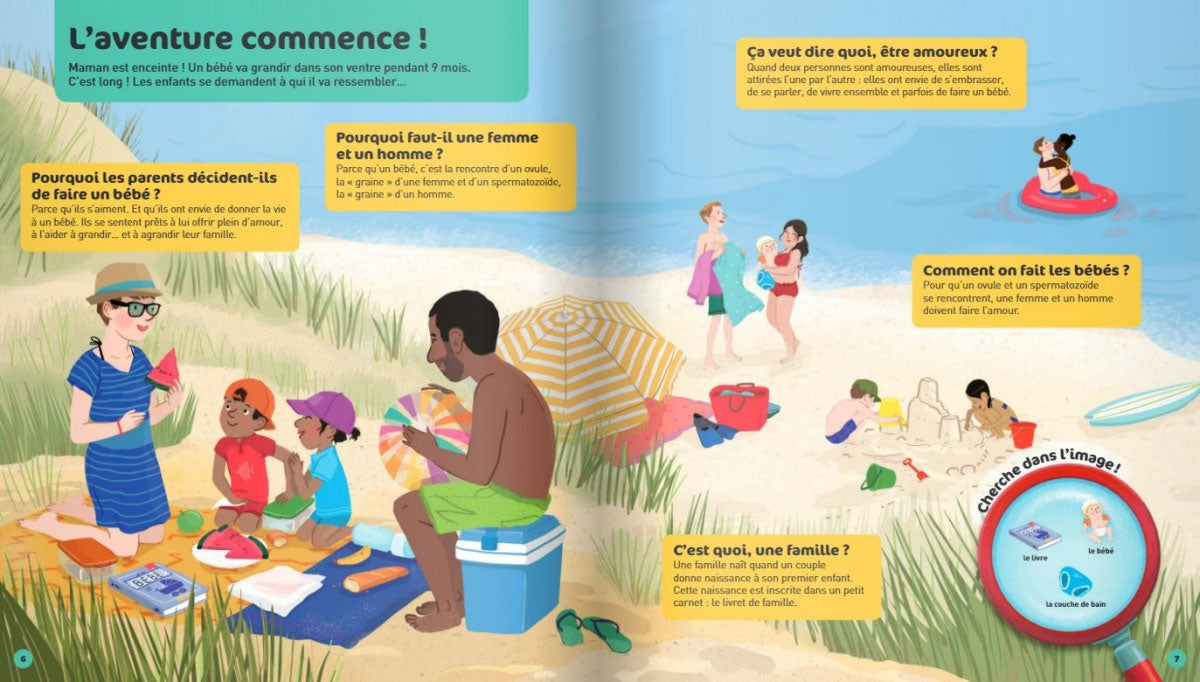 Comment on fait les bébés ? - Dès 5 ans Livres OLF