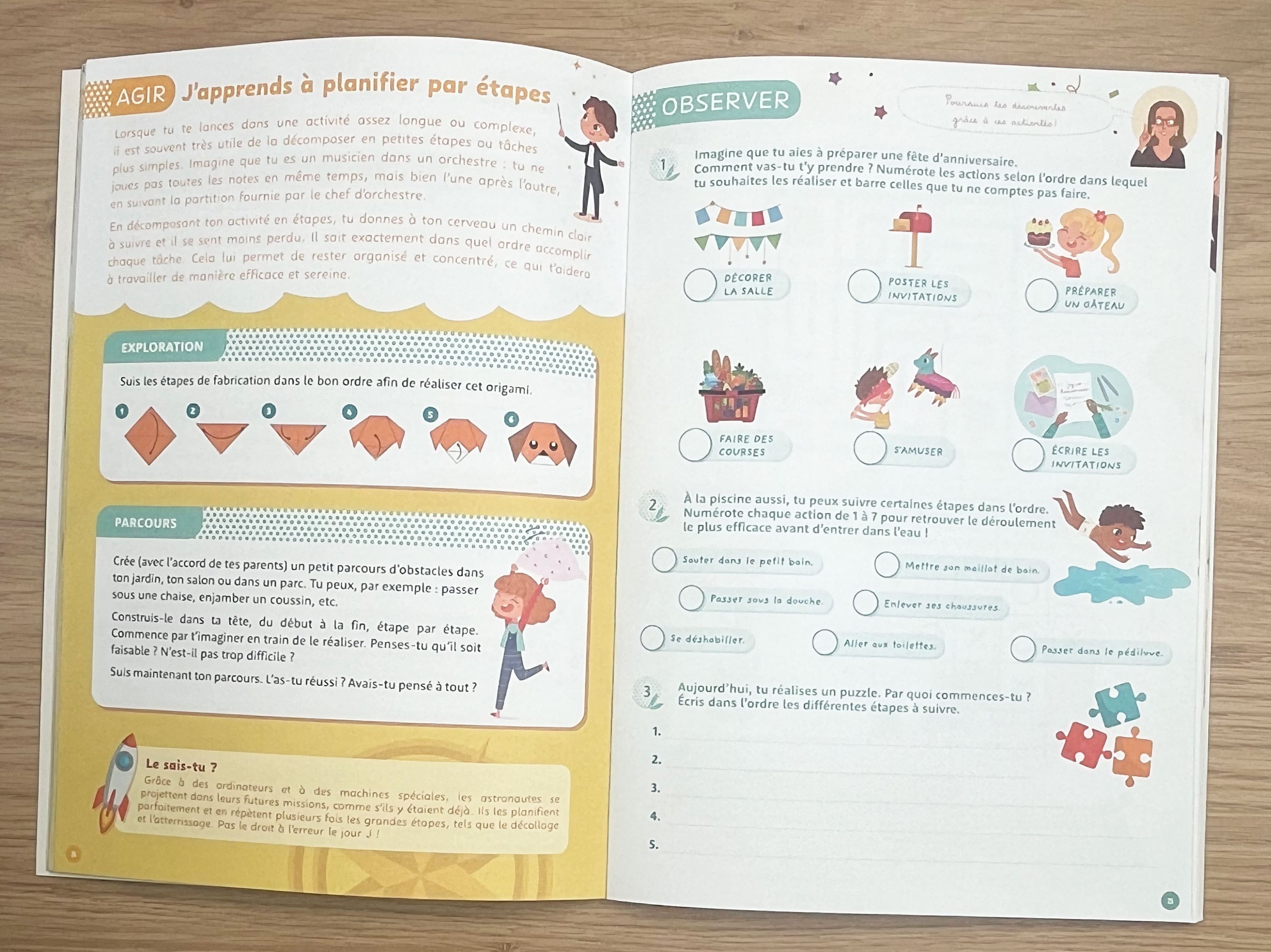 Mon cahier d'activités pour apprendre à me concentrer Dyslexie et concentration OLF