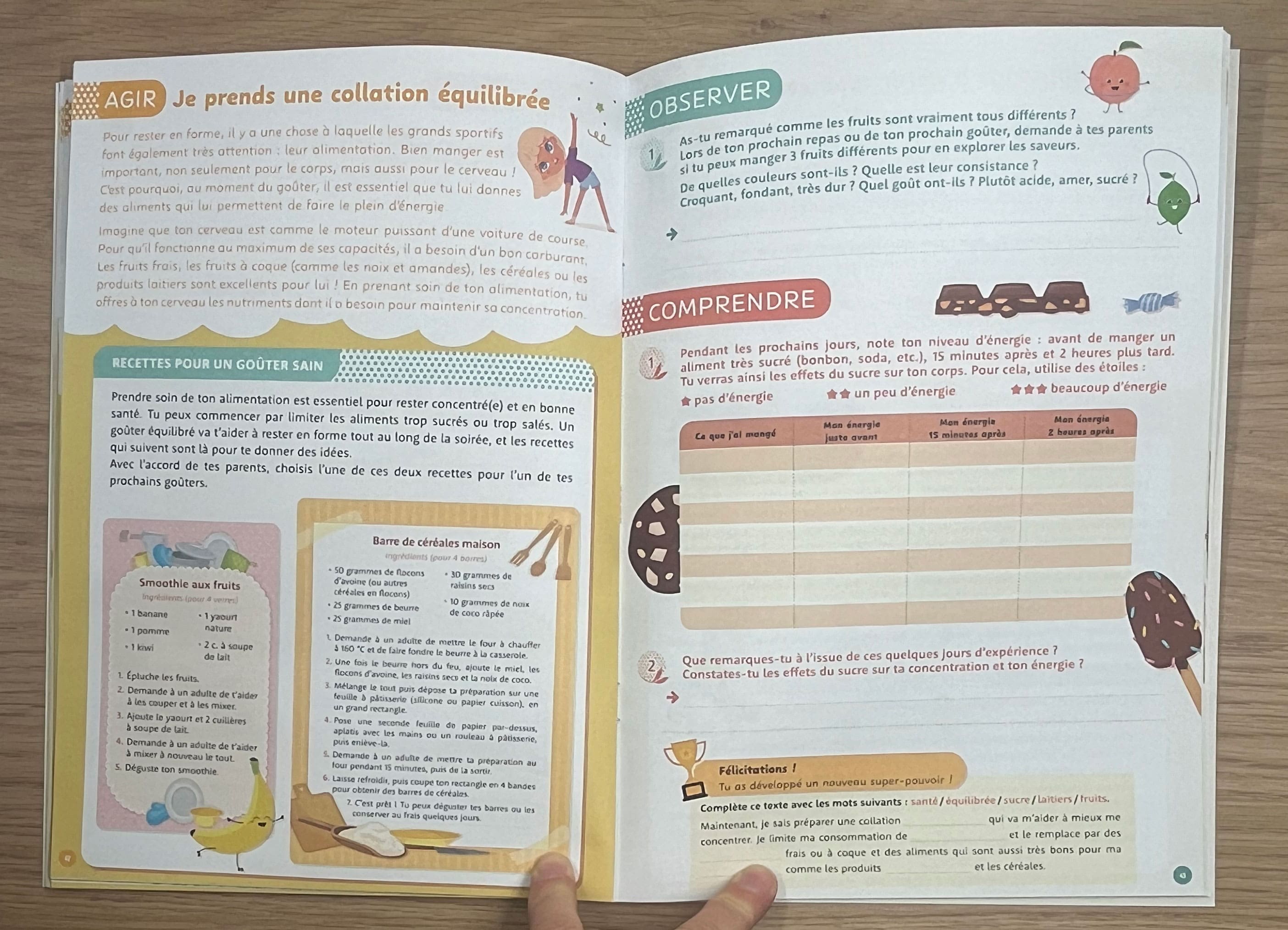 Mon cahier d'activités pour apprendre à me concentrer Dyslexie et concentration OLF