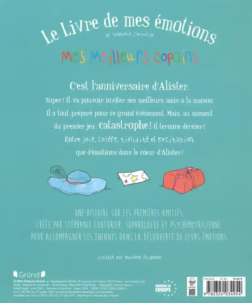Le livre de mes émotions - Mes meilleurs copains Livres OLF