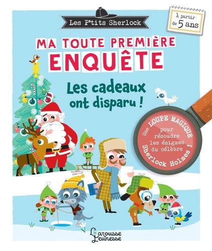 Les Ptits Sherlock : Ma toute première enquête - volume 5 - Les cadeaux ont disparu Cahiers de jeux OLF