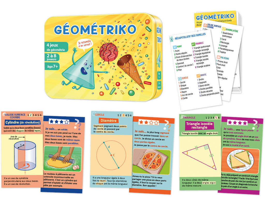 Géométriko - dès 7 ans - 4ème harmos Jeux & loisirs créatifs swissgame