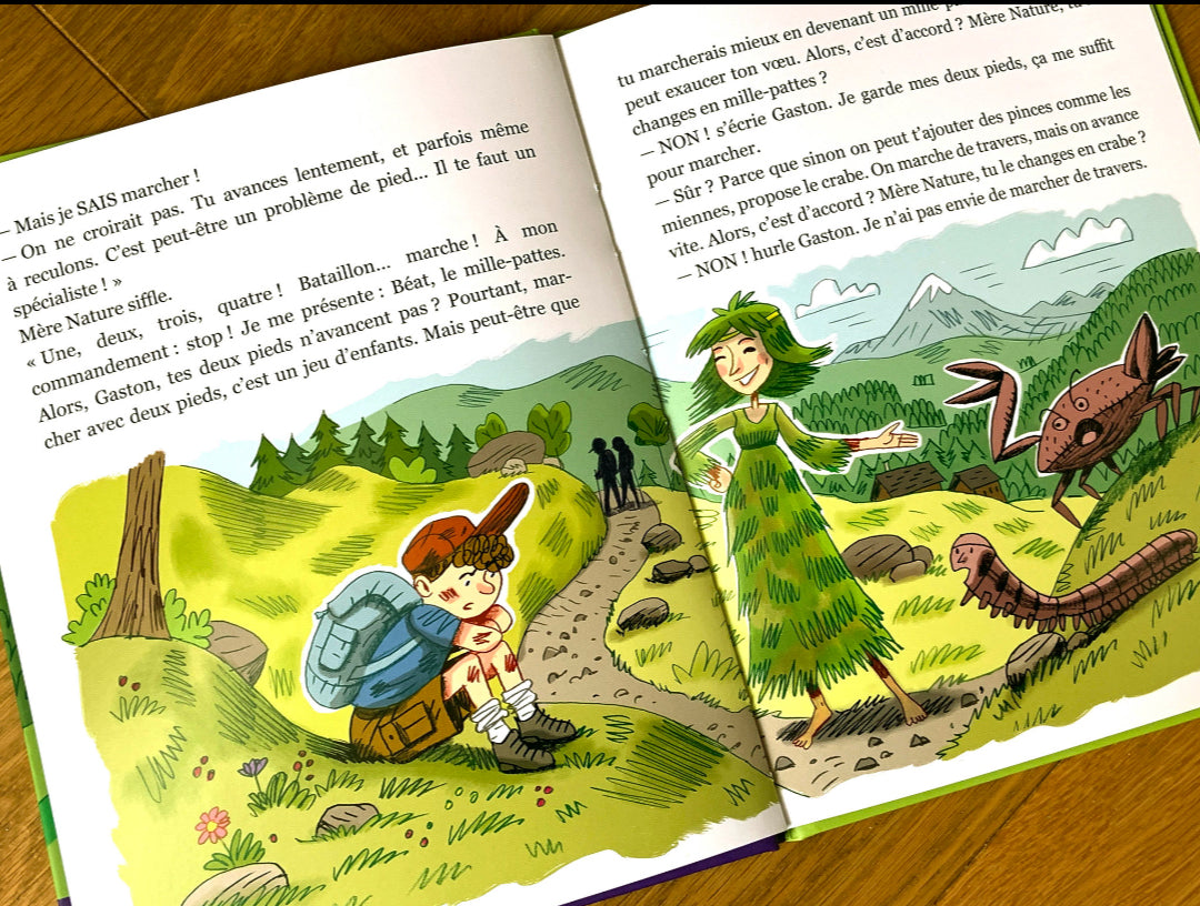 Mes histoires sur la nature avec Millie D. Livres OLF