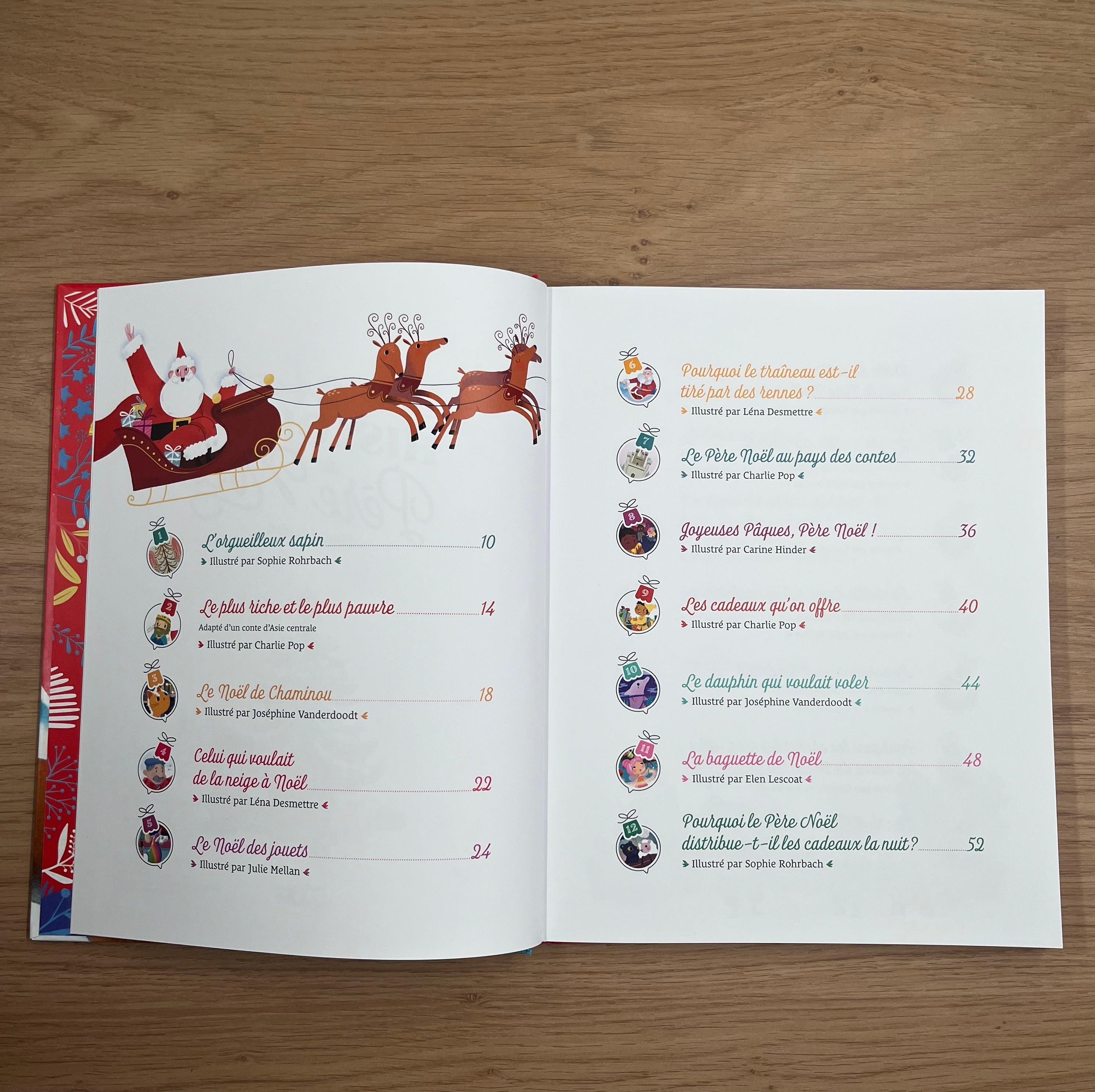 Noël: 24 histoires du Père Noël - Nouvelle édition ! Livres OLF