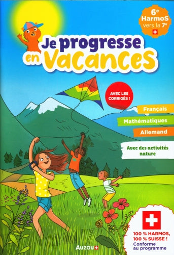 6ème HarmoS vers la 7ème - Cahier de vacances - Maths, français, allemand Cahiers de vacances OLF