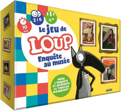 Jeu du Loup - Enquête au musée Jeux & loisirs créatifs Lafamilyshop