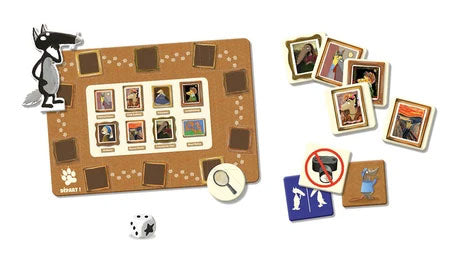 Jeu du Loup - Enquête au musée Jeux & loisirs créatifs Lafamilyshop