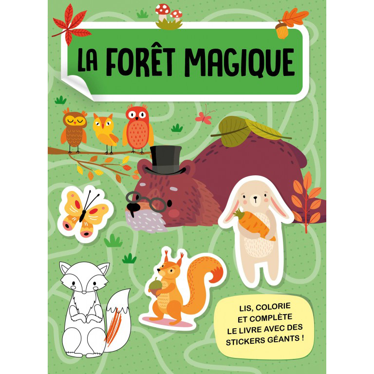 Coffret créatif: La forêt magique Box Arts & Craft - 5 ans Jeux & loisirs créatifs OLF