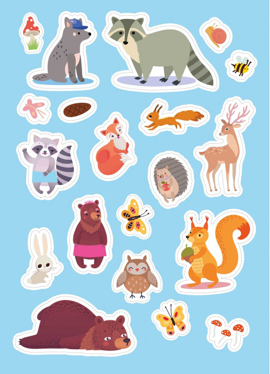 Coffret créatif: La forêt magique Box Arts & Craft - 5 ans Jeux & loisirs créatifs OLF