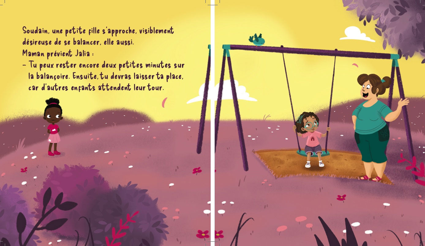La place de jeux ! - Dès 3 ans - Livre enfant sur le partage Livres Beth storie