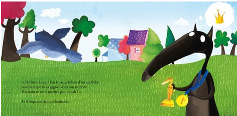 Le loup qui s'aimait beaucoup trop (Grand Album) Livres La family shop