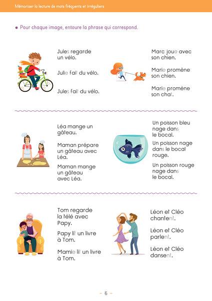 Mon cahier de lecture 4-5ème harmos Appuis scolaires OLF