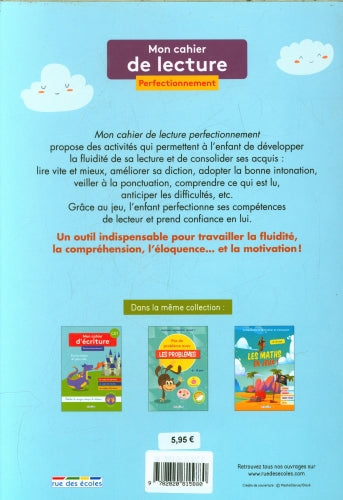 Mon cahier de lecture 4-5ème harmos Appuis scolaires OLF