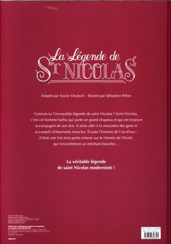 La légende de Saint-Nicolas Livres La family shop