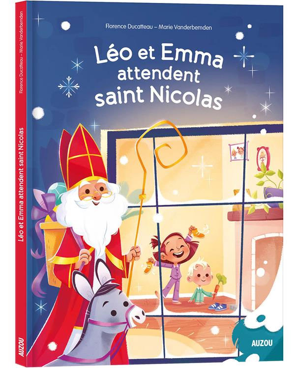 Leo et Emma attendent Saint-Nicolas Livres La family shop