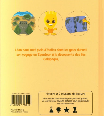 Léon Photon découvre les étoiles - Livre enfant sur les étoiles Livres OLF