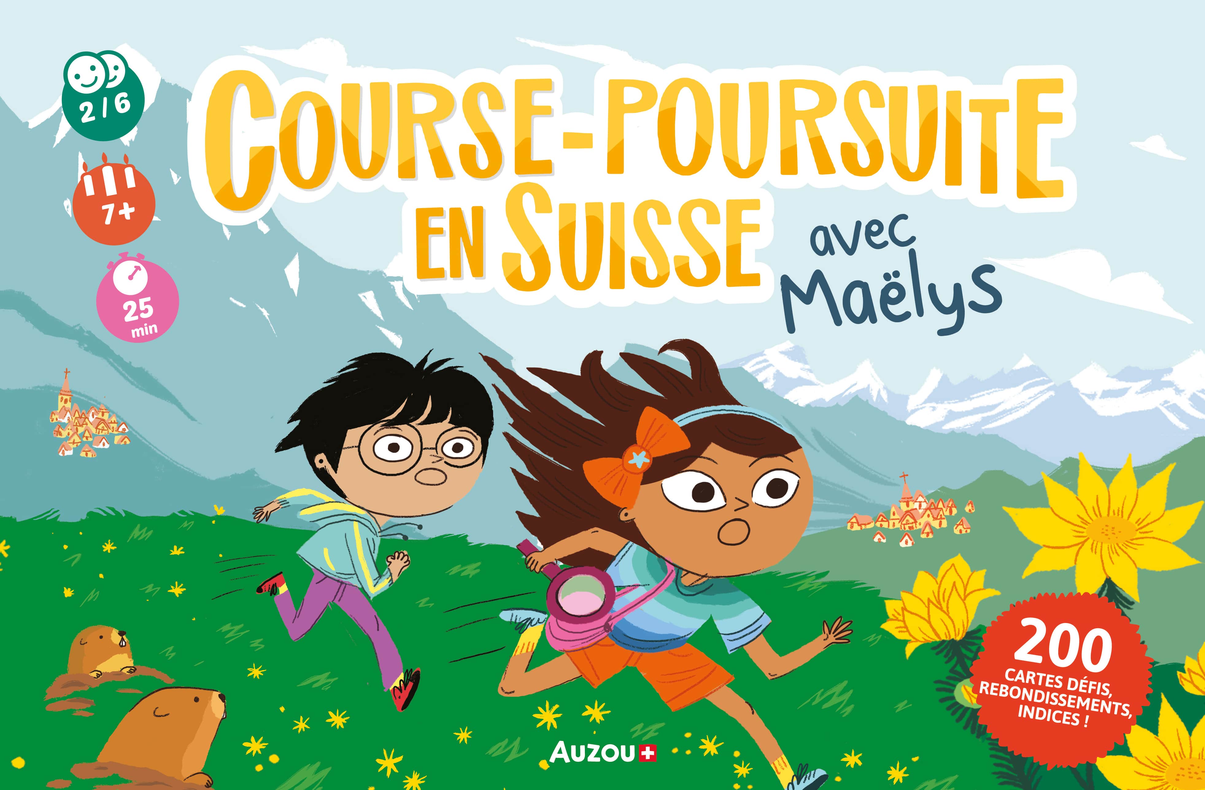 Course poursuite en Suisse avec Maëlys : résous l'enquête avec Maëlys et Lucien ! Jeux & loisirs créatifs La family shop