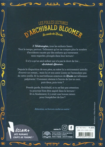 Les folles lectures d'Archibald Bloomer - Le conte de Kristo - T1 - Dès 9 ans Livres La family shop
