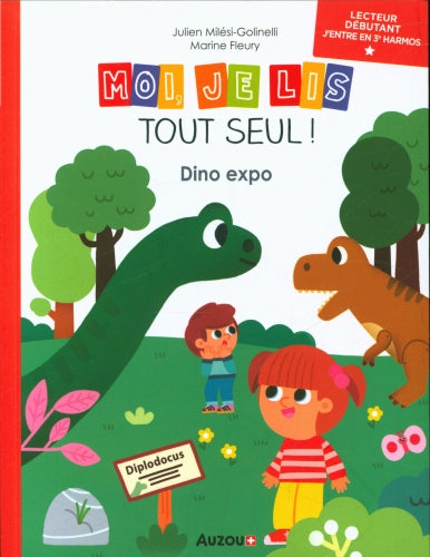 Moi je lis tout seul - Début 3ème HarmoS: Dino Expo Livres La family shop