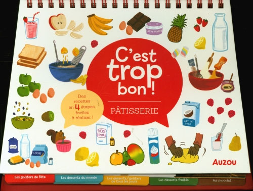 C'est trop bon! La patisserie Livres La family shop