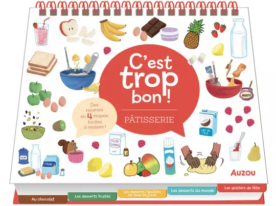 C'est trop bon! La patisserie Livres La family shop