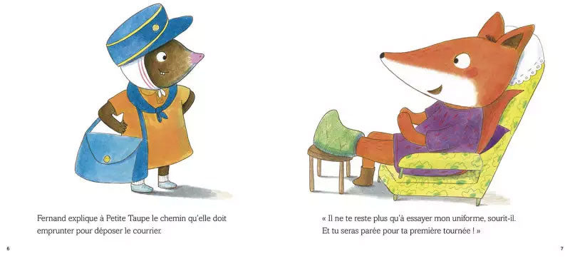 Petite Taupe : le facteur est passé Livres La family shop