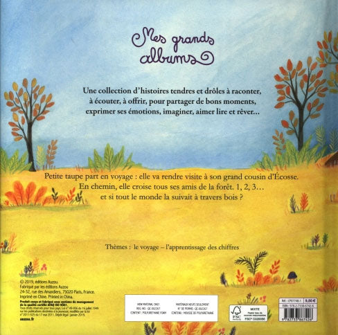 Petite taupe : Le voyage de Petite Taupe - cartonné Livres OLF