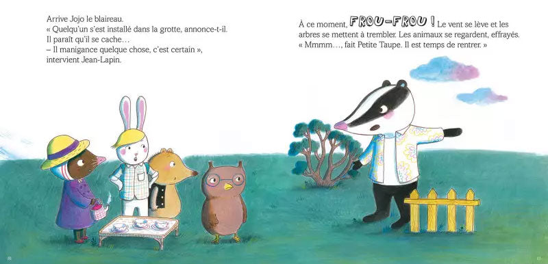 Petite Taupe et le mystérieux inconnu Livres La family shop