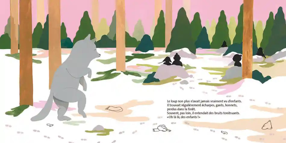 Presque une histoire de loup - Dès 3 ans Livres Servidis