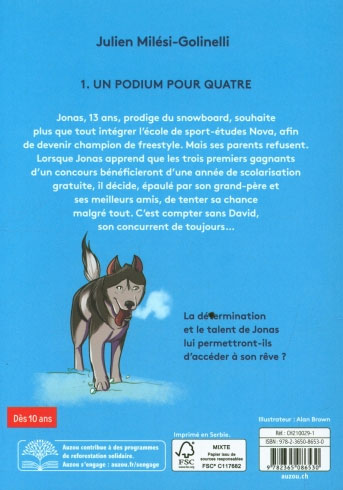 Les pro du snow T1 - Un podium pour quatre Livres OLF
