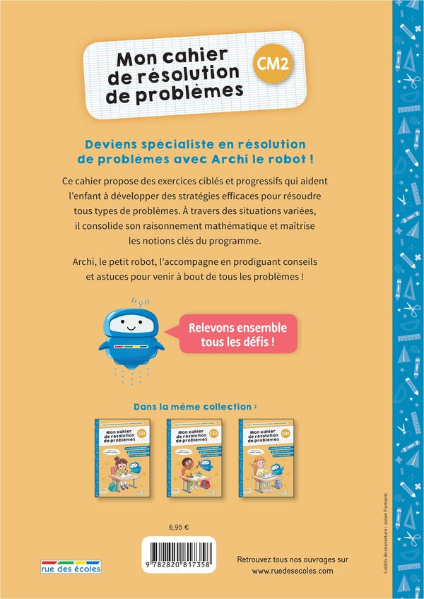 Mon cahier de résolution de problèmes - 8-9 ans - 5e harmos