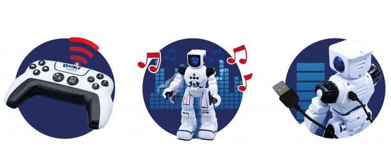 Coder et monter - Robot Marko pour enfant Jeux & loisirs créatifs Swissgames