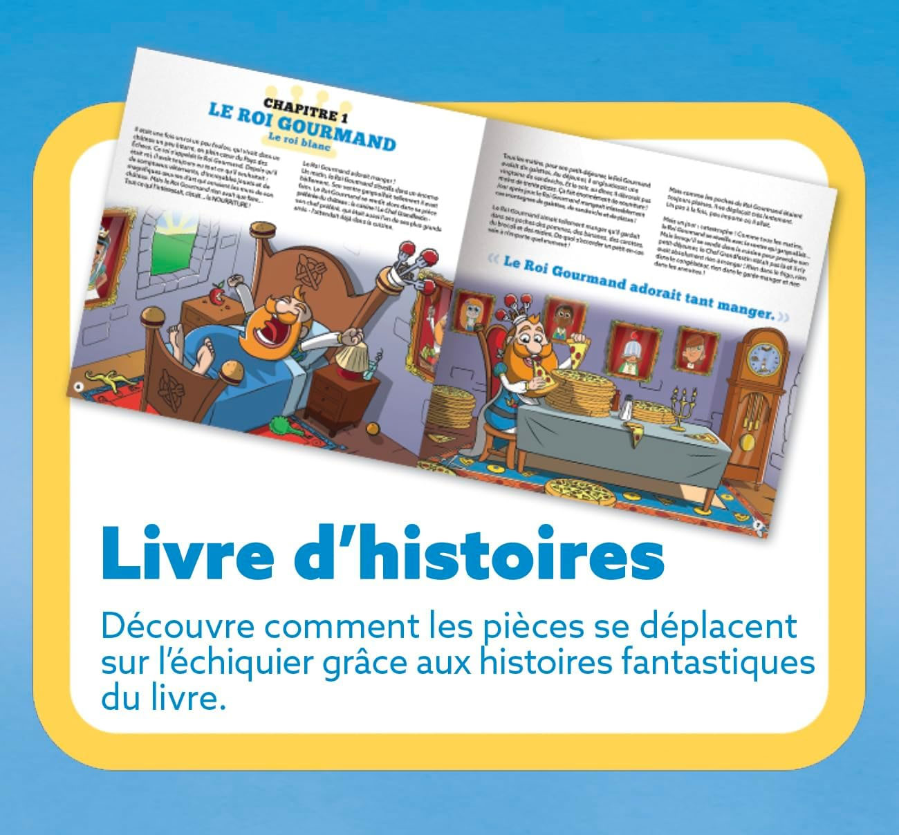 L'histoire du roi des échecs - Apprendre à jouer dès 3 ans Jeux & loisirs créatifs Swissgame