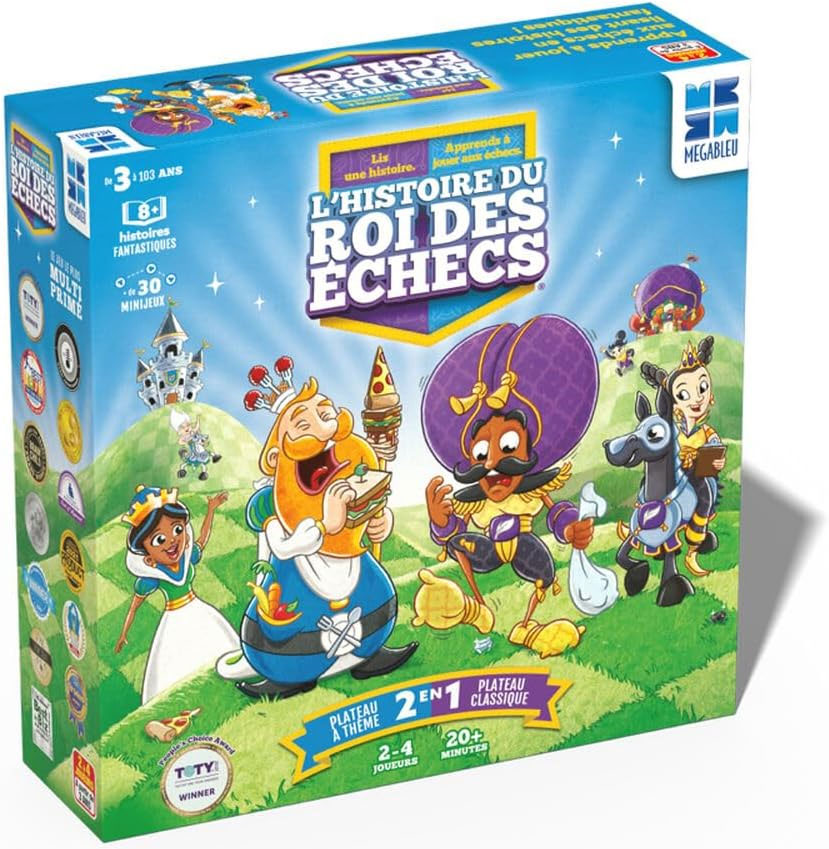 L'histoire du roi des échecs - Apprendre à jouer dès 3 ans Jeux & loisirs créatifs Swissgame