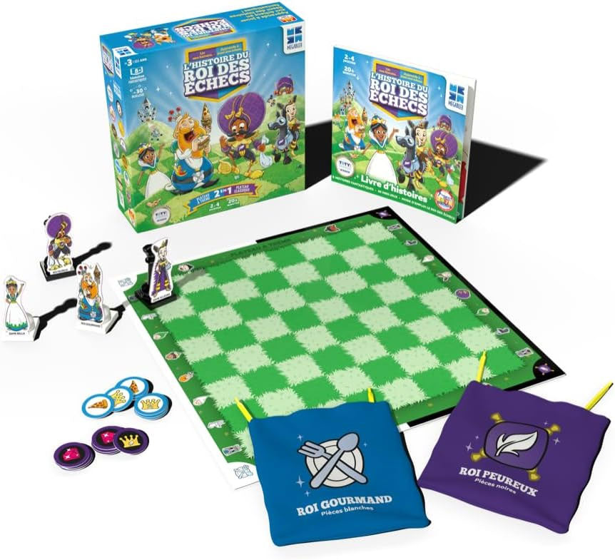 L'histoire du roi des échecs - Apprendre à jouer dès 3 ans Jeux & loisirs créatifs Swissgame