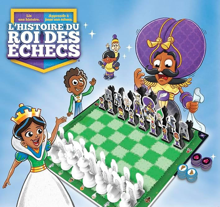 L'histoire du roi des échecs - Apprendre à jouer dès 3 ans Jeux & loisirs créatifs Swissgame