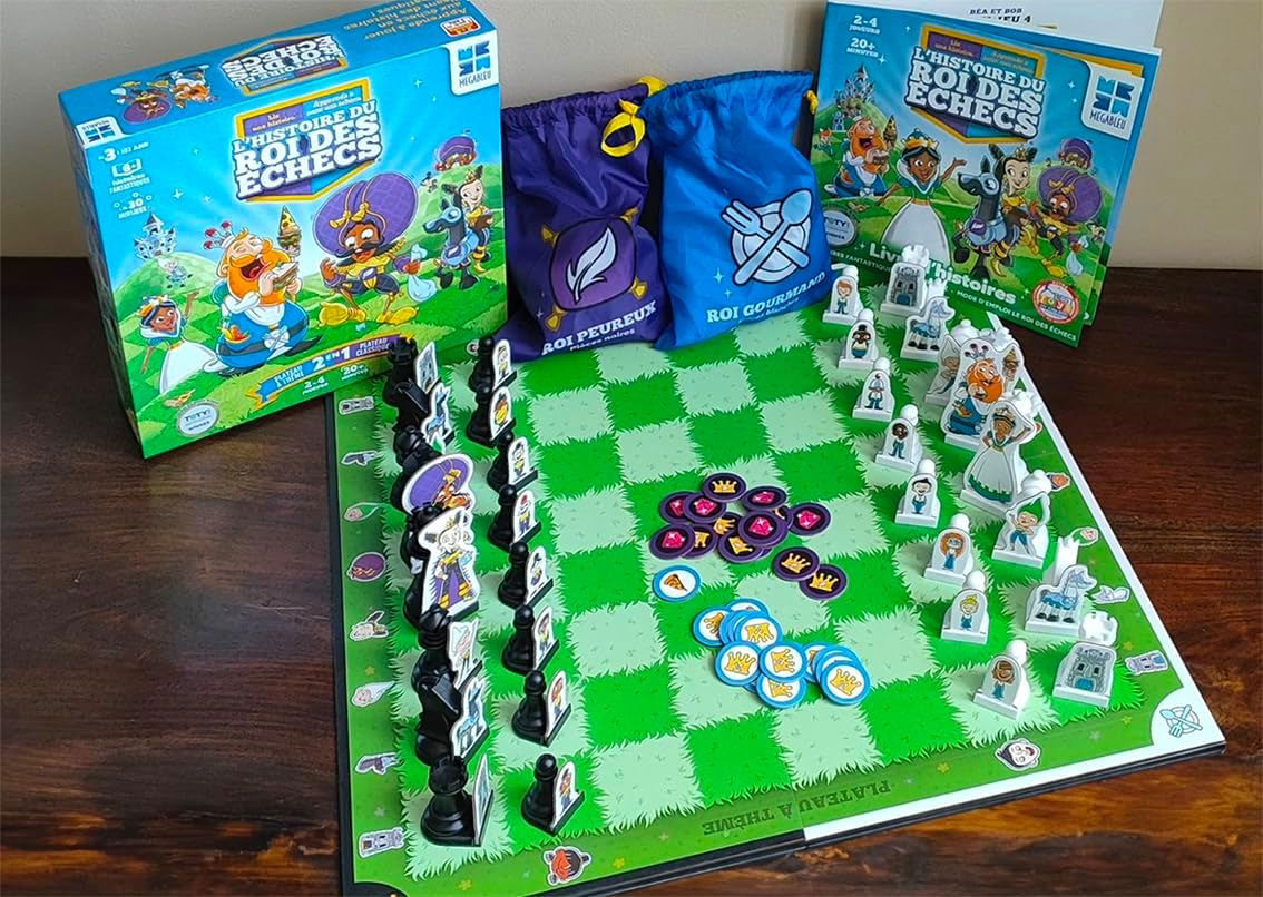 L'histoire du roi des échecs - Apprendre à jouer dès 3 ans Jeux & loisirs créatifs Swissgame