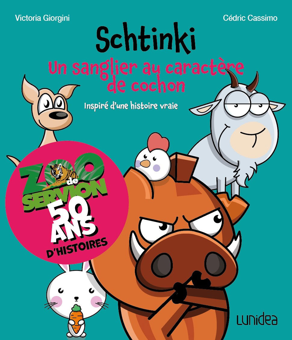 Schtinki - Un sanglier au caractère de cochon ! Dès 5 ans Livres OLF
