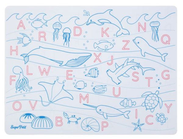 Coloriage en silicone- Lettres de l'alphabet - Dès 4 ans Jeux & loisirs créatifs olf