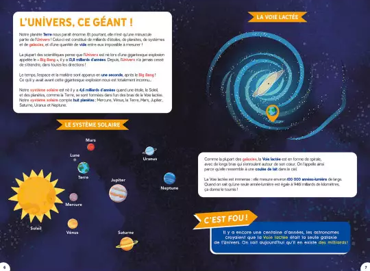 Coffret: Système Terre, lune et soleil à construire en 3D Jeux & loisirs créatifs OLF