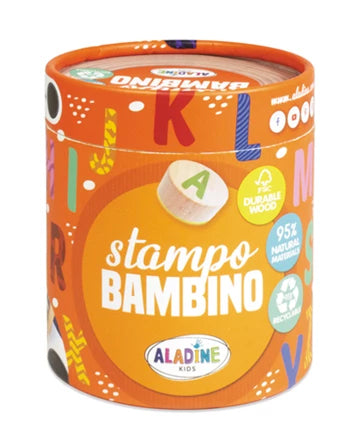 Coffret de tampons - Lettres et alphabet