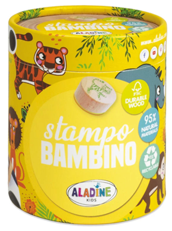 Coffret de tampons - Animaux de la savane