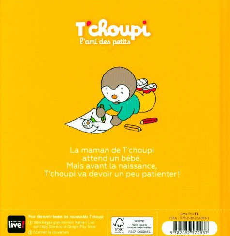 T'Choupi, bientôt grand frère - Dès 2 ans Livres La family shop