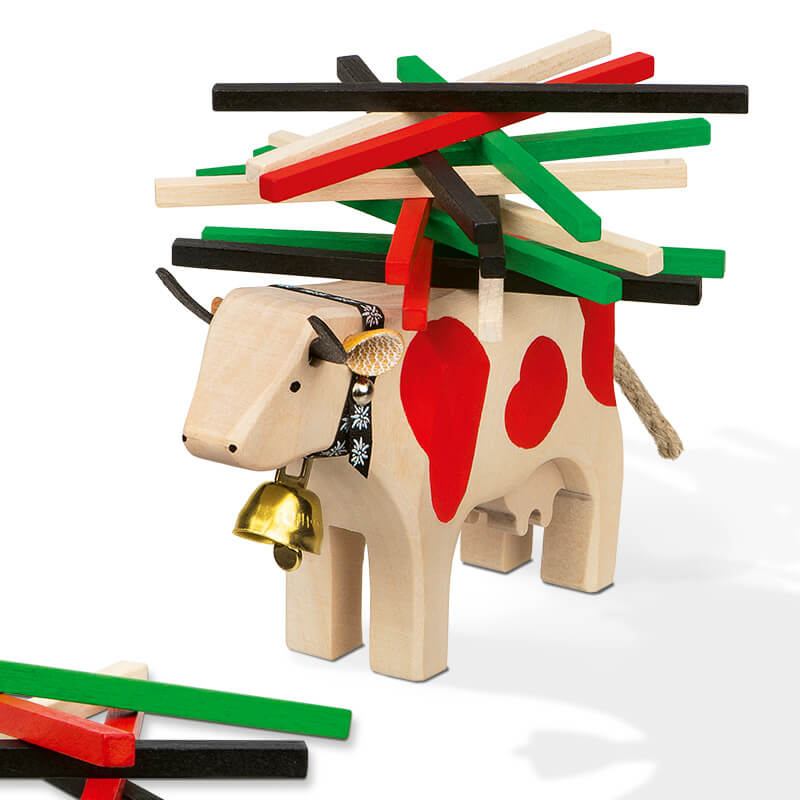 La petite vache Trauffer - Jeu d'adresse en bois Jeux & loisirs créatifs Opitec 326764