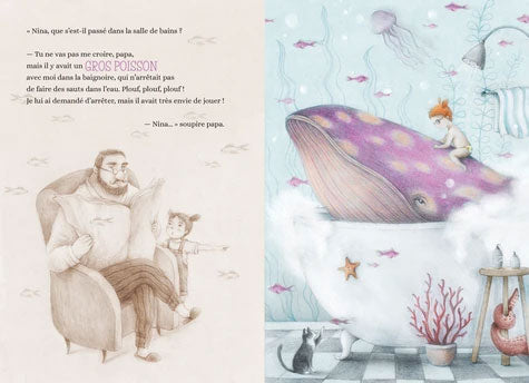 Nina raconte trop d'histoires Livres OLF