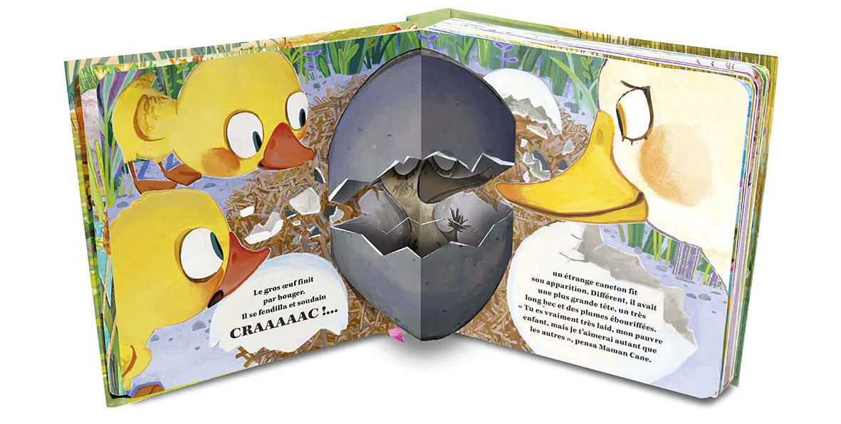 Conte Le vilain petit canard - Pop-Up Livres La family shop
