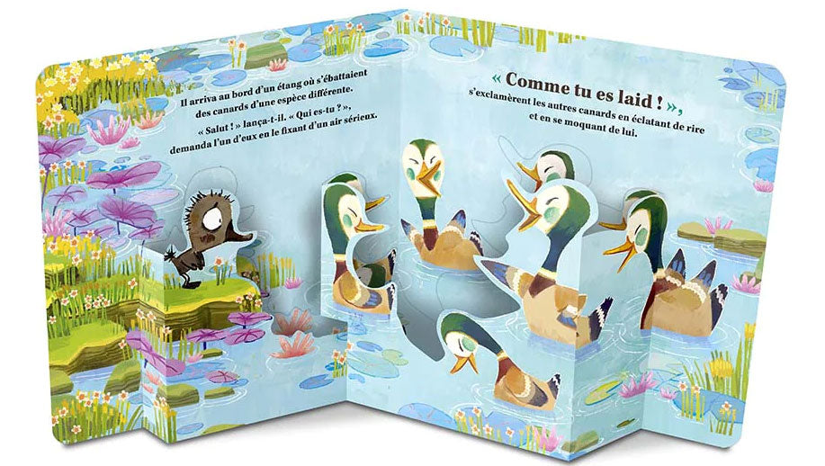 Conte Le vilain petit canard - Pop-Up Livres La family shop